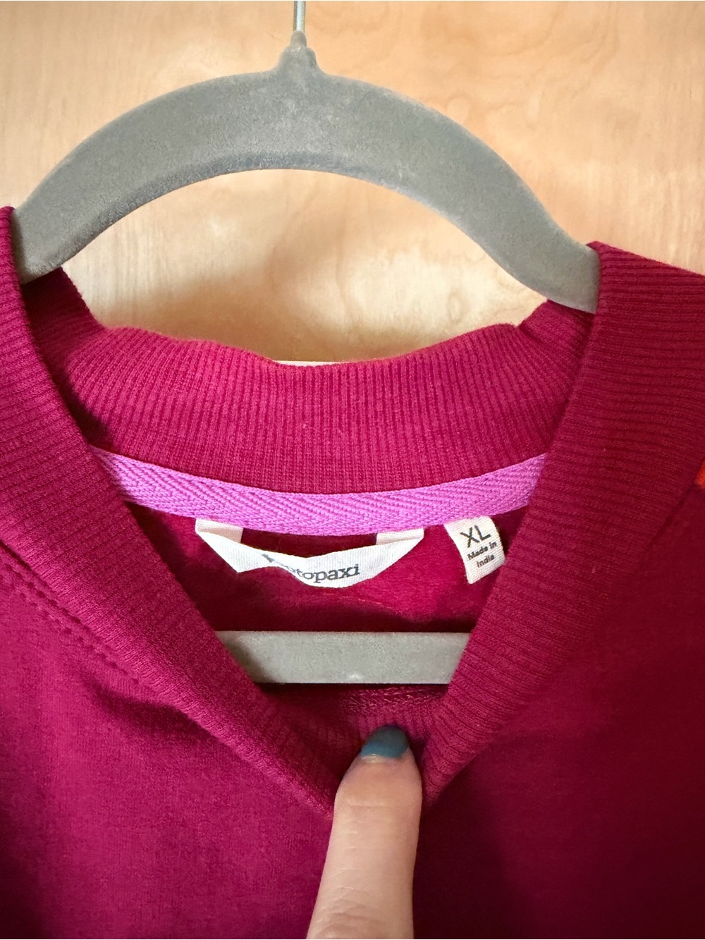 Cotopaxi Women’s Sweatshirt - Magenta, Mustard & Orange, sz xl - Picture 2 of 3